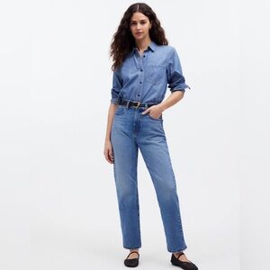 Madewell Curvy 90s Straight Crop 32T - new and hardly worn!